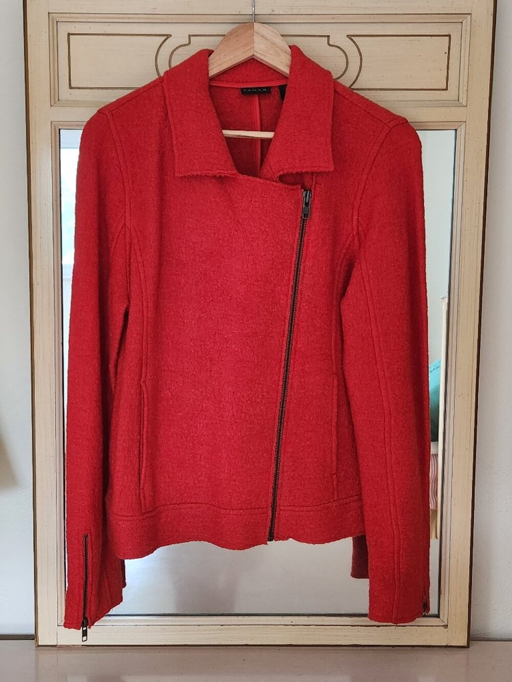 Tahari: Red Jacket